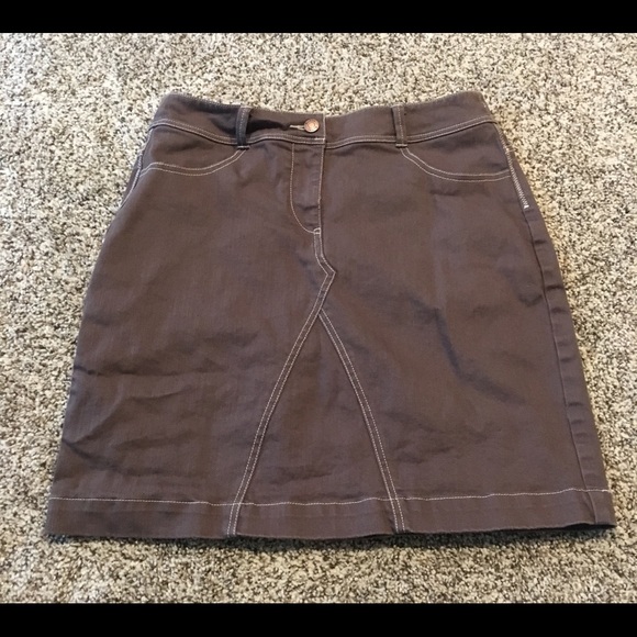 Boden Dresses & Skirts - Boden brown denim skirt for work or play